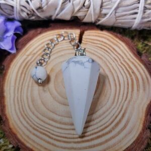 Howlite Pendulum
